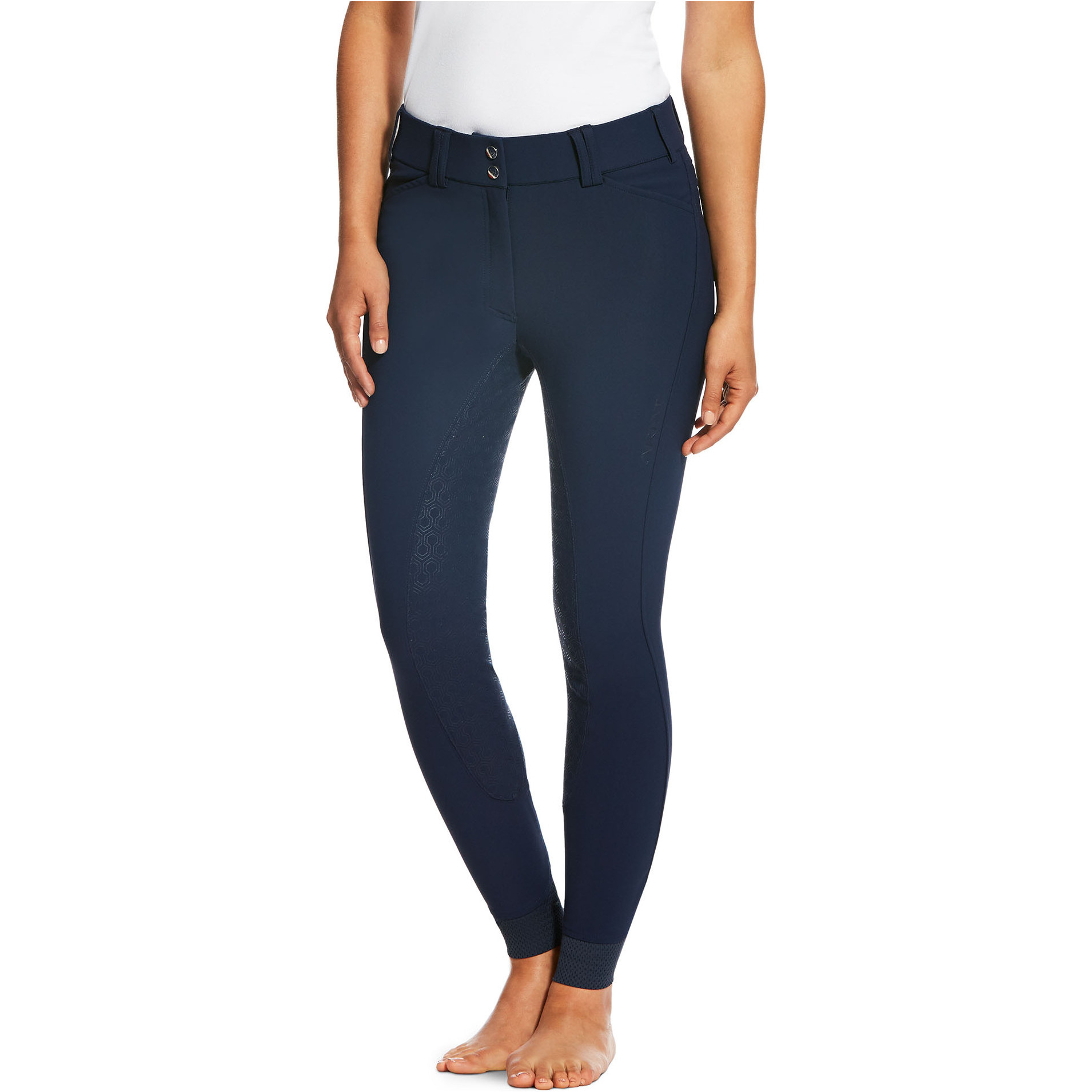 Ariat Damen Tri Factor Grip Vollsitz-Reithose Navy
